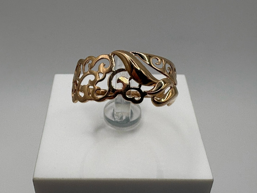 КОЛБКМ585 КОЛЬЦО БЕЗ КАМНЯ (Au 585)