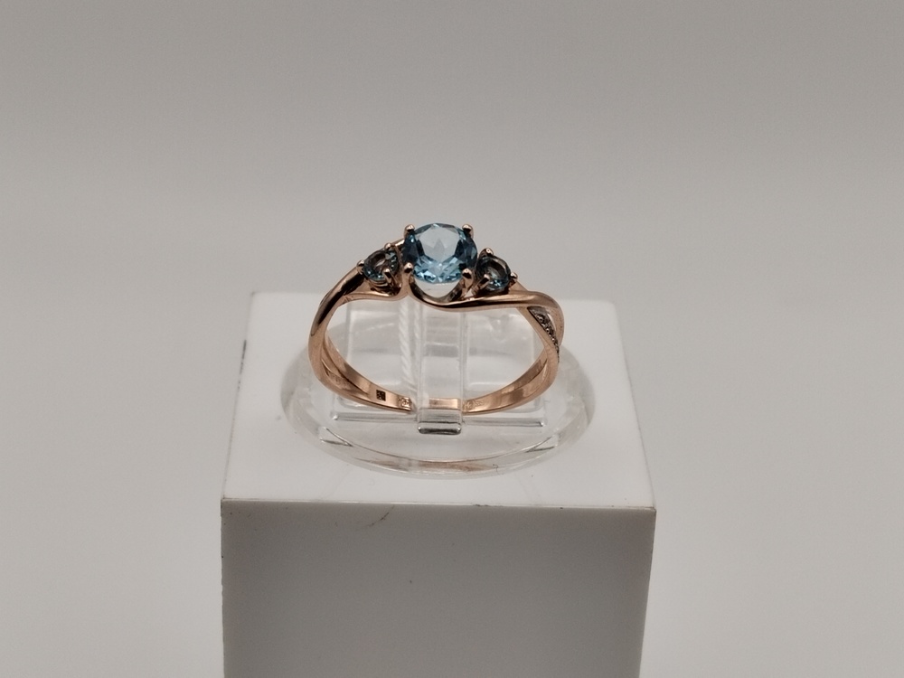 КОЛКМИ585 КОЛЬЦО С КАМНЯМИ (Au 585)