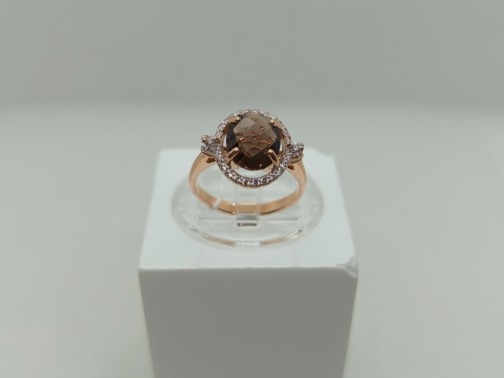 КОЛКМИ585 КОЛЬЦО С КАМНЯМИ (Au 585)