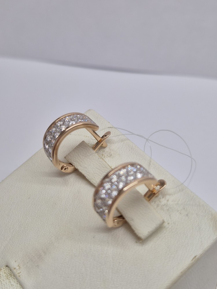 СЕРЬГИ С КАМНЯМИ (Au 585)