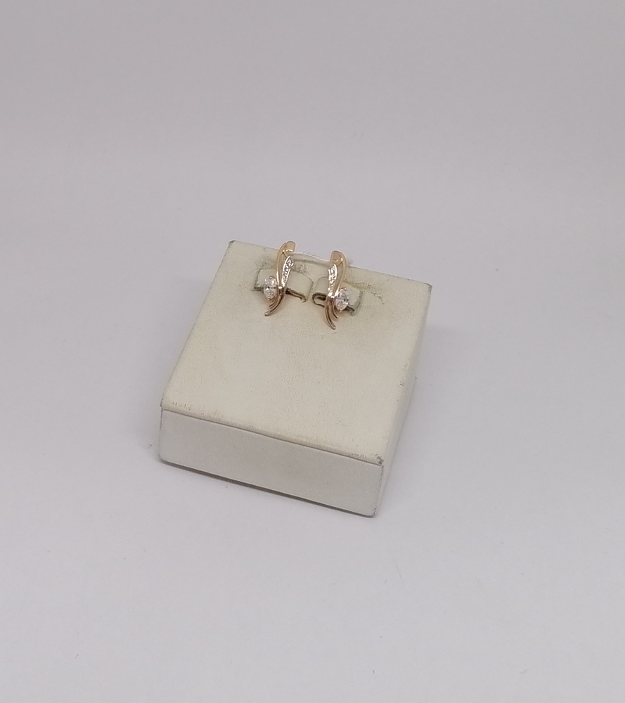 СЕРЬГИ С КАМНЯМИ (Au 585)