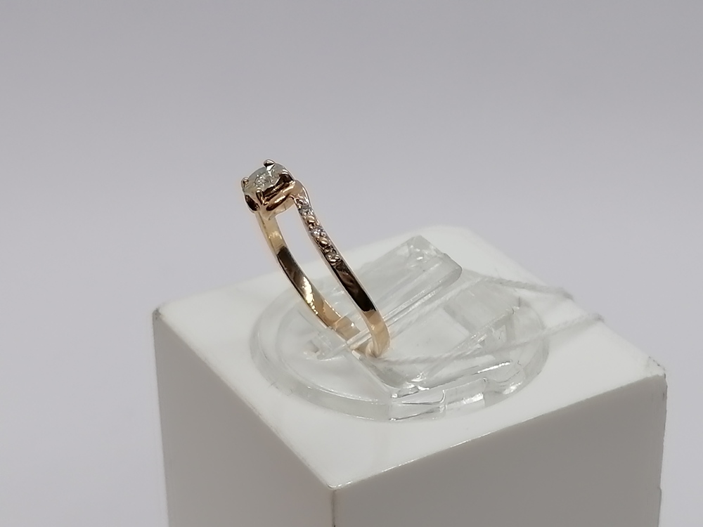 КОЛЬЦО БРИЛЛИАНТ Au 585