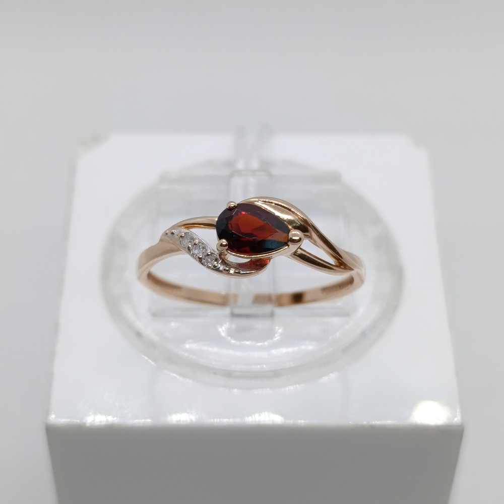 КОЛЬЦО БРИЛЛИАНТ Au 585