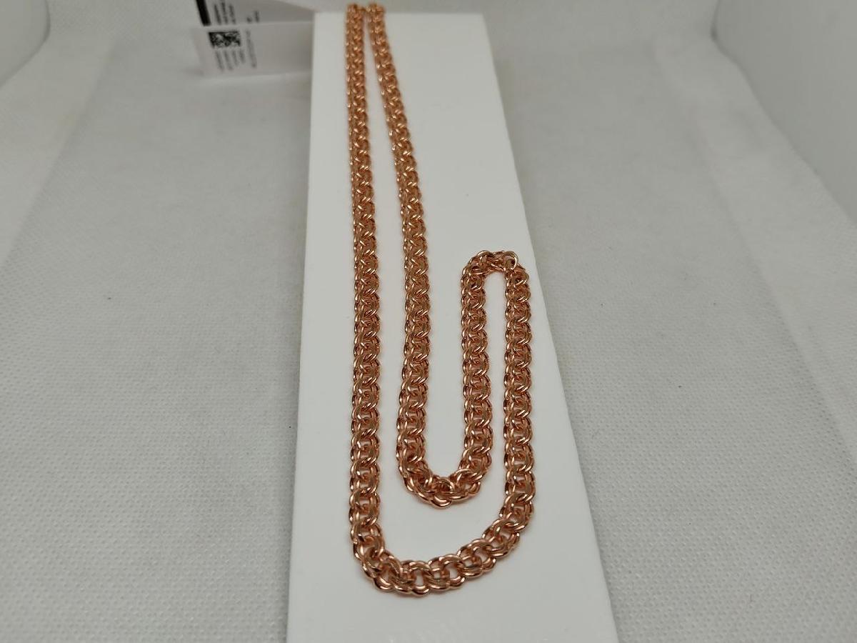 ЦЕПЬ ПУСТОТЕЛАЯ Бисмарк (Au 585)