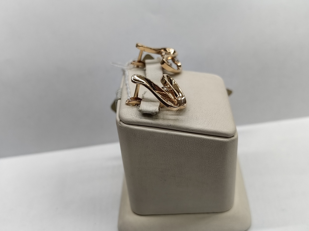 СЕРЬГИ С КАМНЯМИ (Au 585)