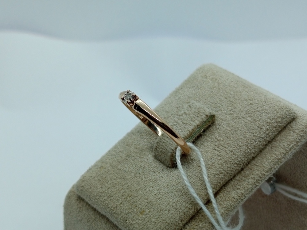 КОЛЬЦО БРИЛЛИАНТ Au 585