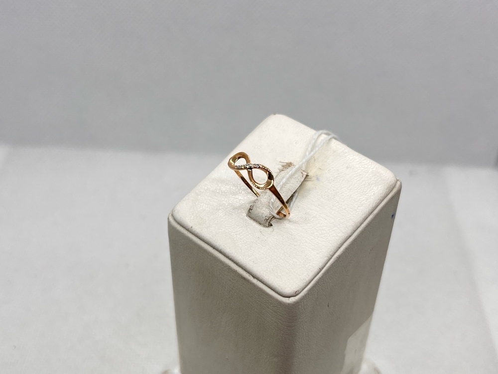 КОЛКМИ585 КОЛЬЦО С КАМНЯМИ (Au 585)