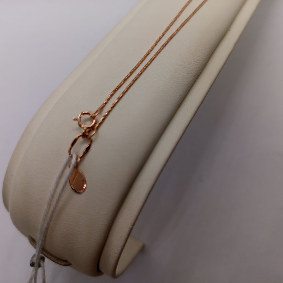 ЦПЖГ585 ЦЕПЬ ПУСТОТЕЛАЯ Жгут(снейк) (Au 585)