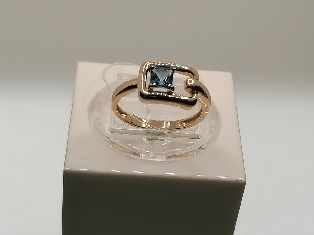 КОЛЬЦО ЛОНДОН ТОПАЗ (Au 585)