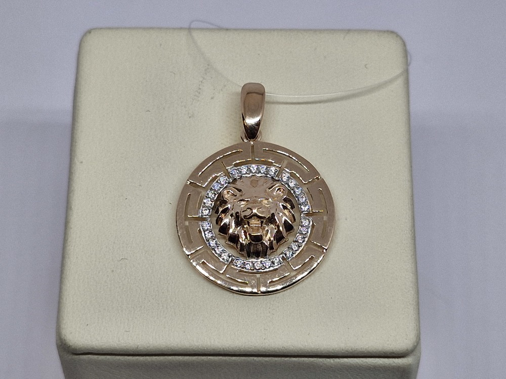 ПОДВЕСКА С КАМНЯМИ (Au 585)