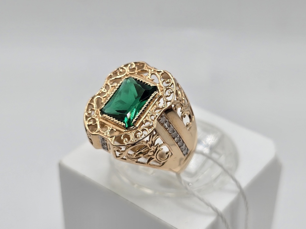 ПЕЧКМИ585 ПЕЧАТКА С КАМНЯМИ (Au 585)