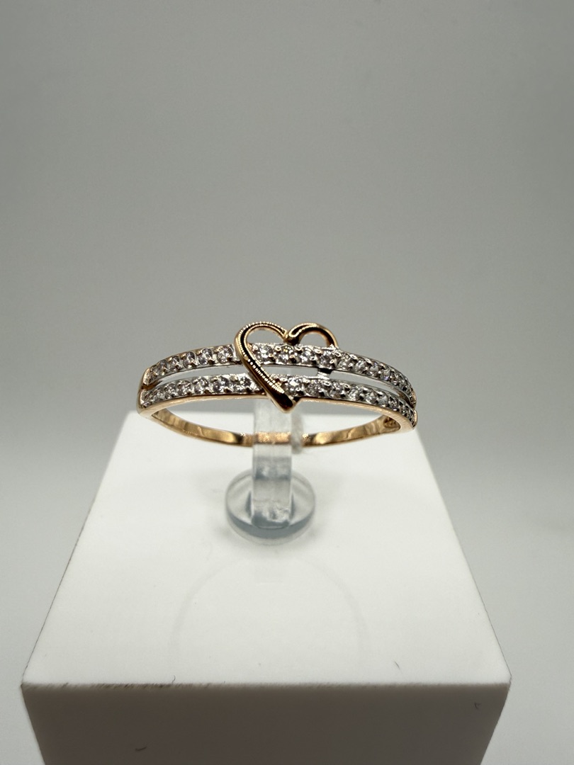 КОЛКМИ585 КОЛЬЦО С КАМНЯМИ (Au 585)