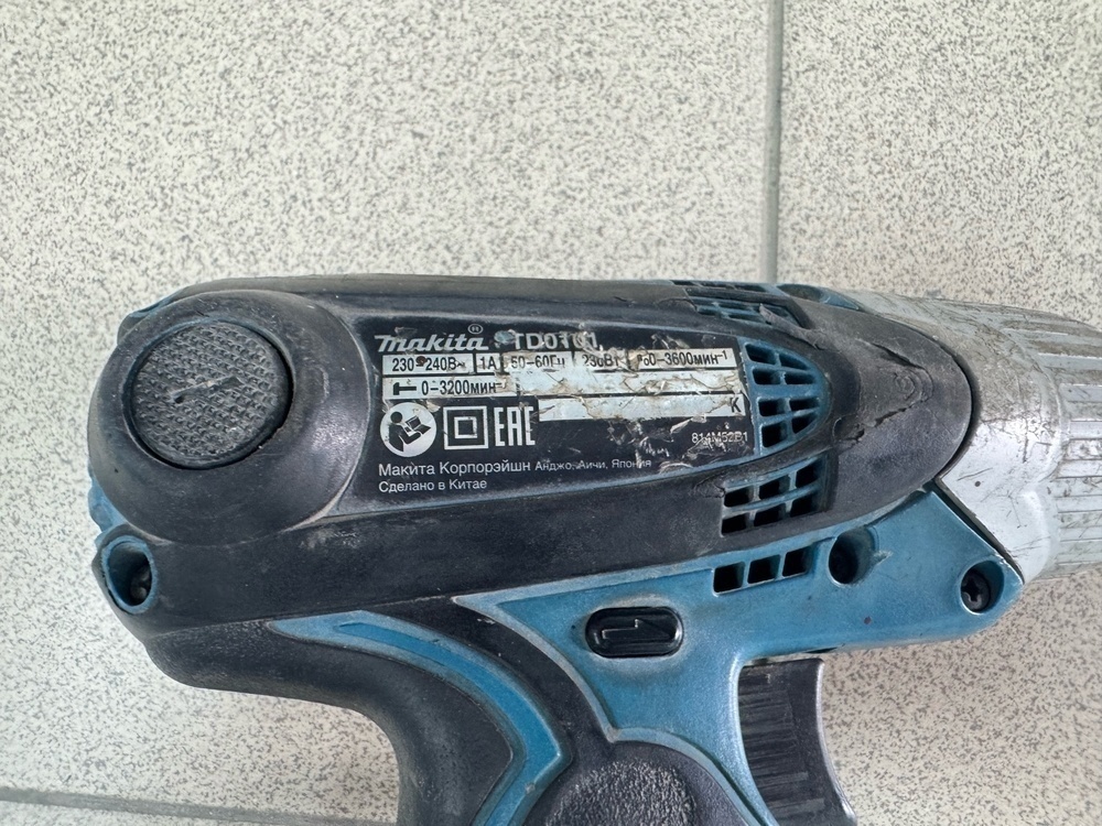 Шуруповерт Makita TD0101F