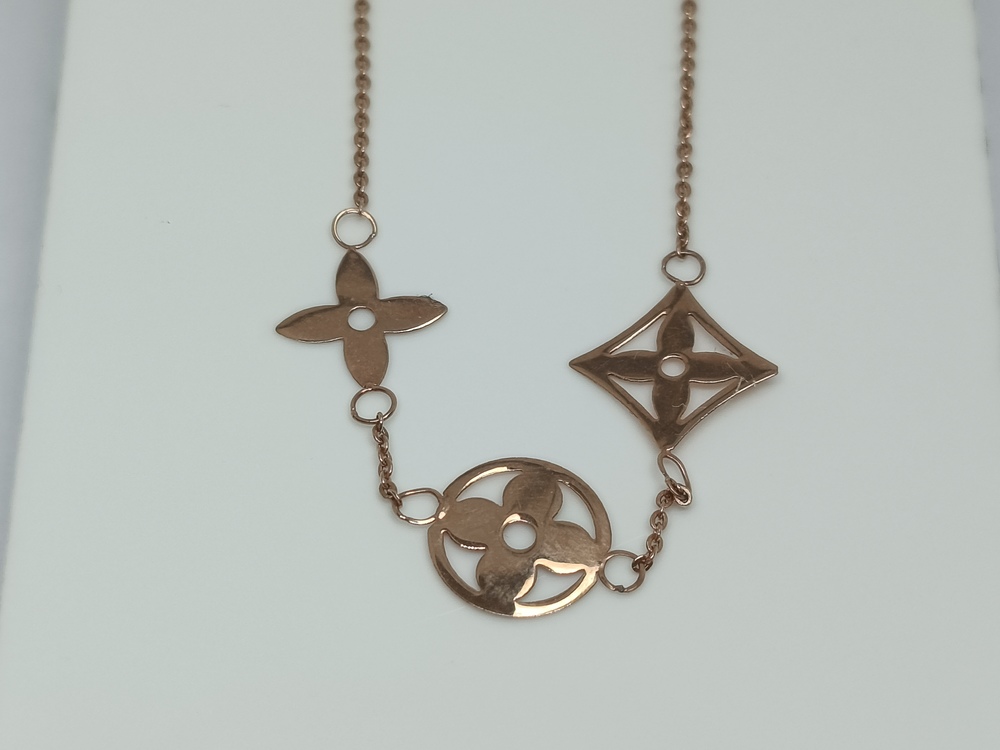 КОЛЬЕ ФАНТАЗИЯ без камня (Au 585)