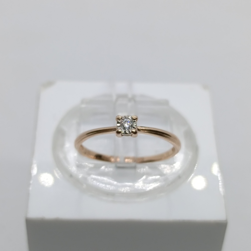 КОЛЬЦО БРИЛЛИАНТ Au 585