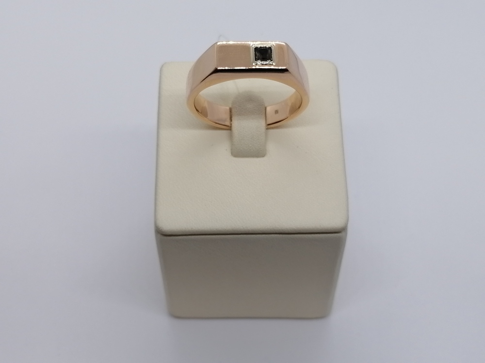 КОЛЬЦО ПЕЧАТКА с камнем (Au 585)