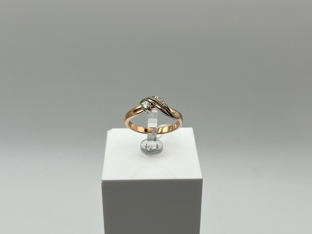 КОЛЬЦО БРИЛЛИАНТ Au 585