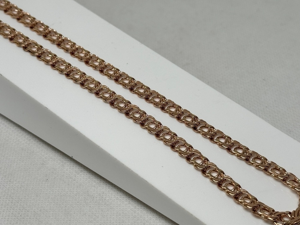 ЦЕПЬ ПОЛНОВЕСНАЯ Бисмарк арабский (Au 585)