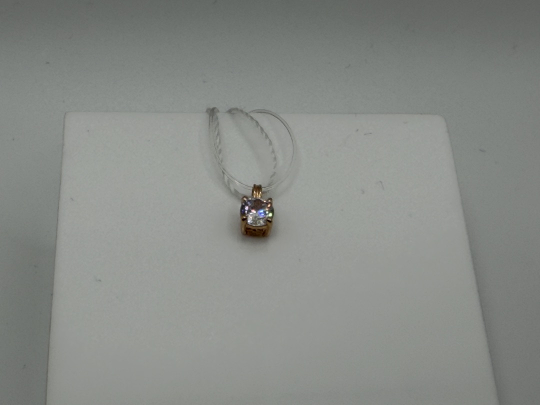 ПОДКМ585 ПОДВЕСКА С КАМНЕМ (Au 585)