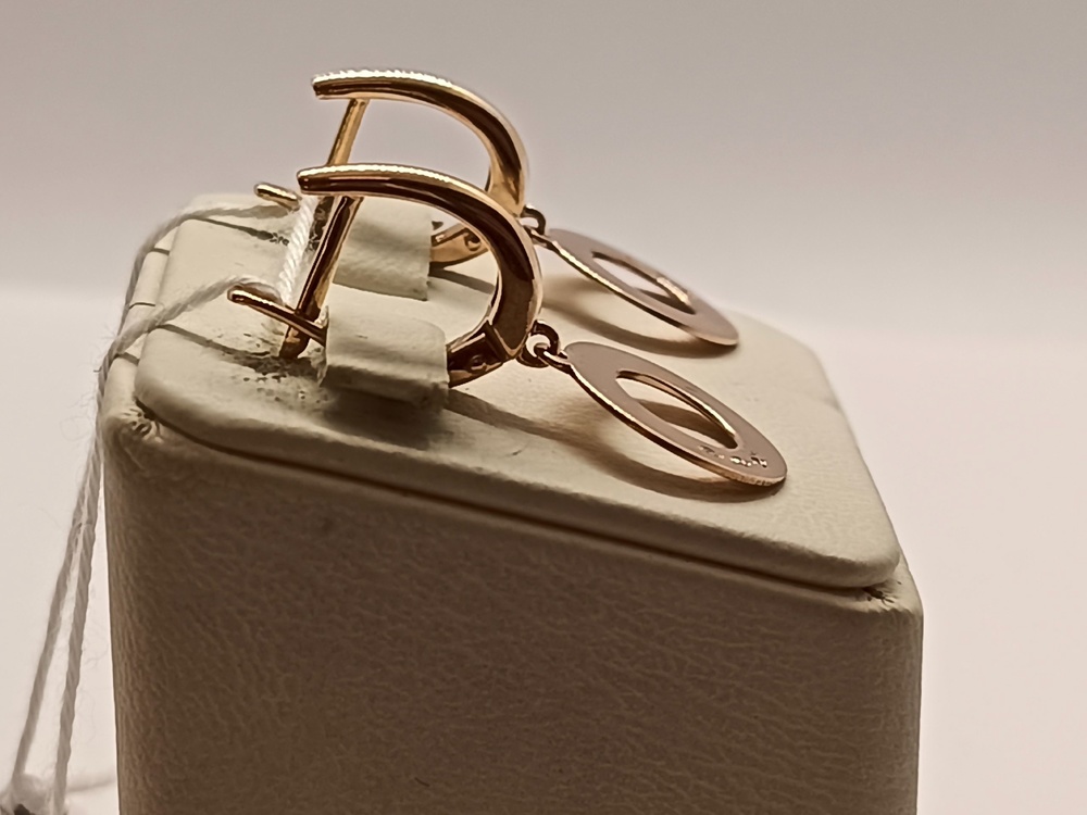 СЕРЬГИ С КАМНЯМИ (Au 585)