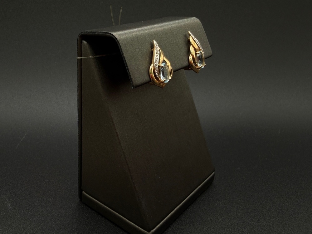 СЕРЬГИ ПЕТЕЛЬКА без камня (Au 585)