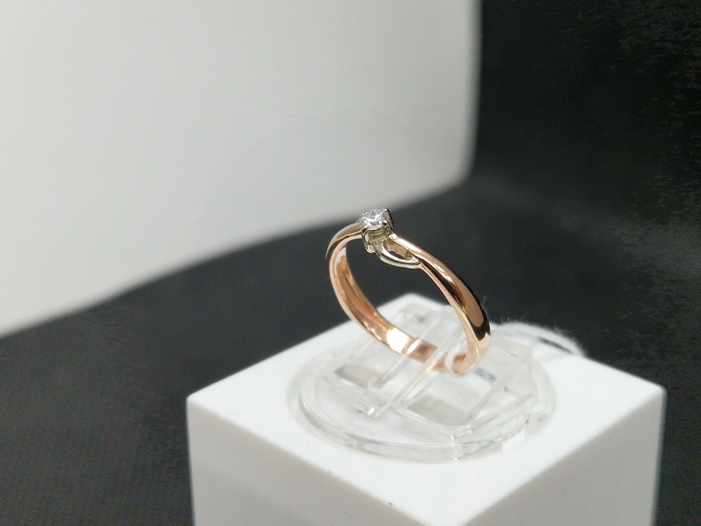 КОЛЬЦО БРИЛЛИАНТ Au 585