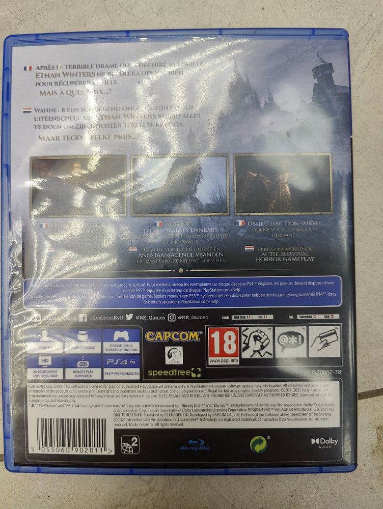 Игра Playstation 4 Resident Evil