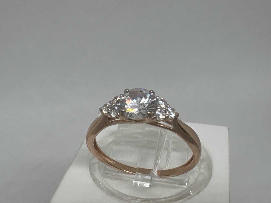 КОЛКМИ585 КОЛЬЦО С КАМНЯМИ (Au 585)