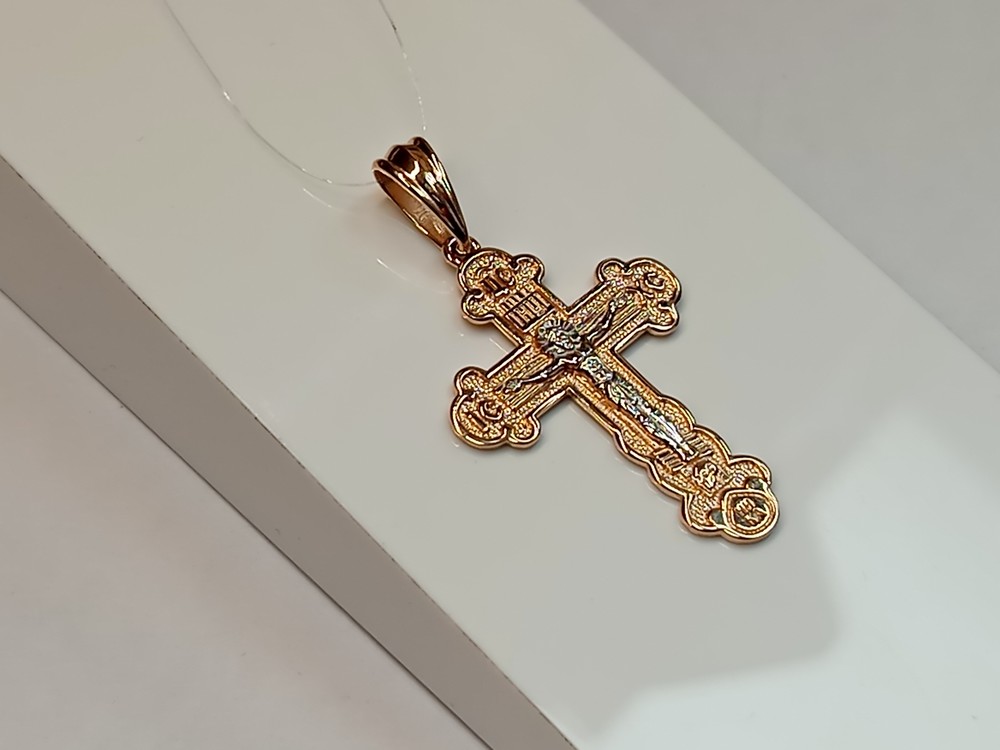 ПОДВЕСКА КРЕСТ (Au 585)