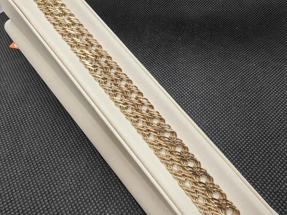 ЦЕПЬ ПОЛНОВЕСНАЯ Ромб тройной (Au 585)