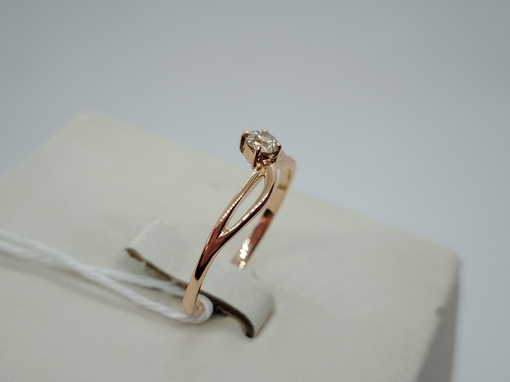 КОЛЬЦО БРИЛЛИАНТ Au 585