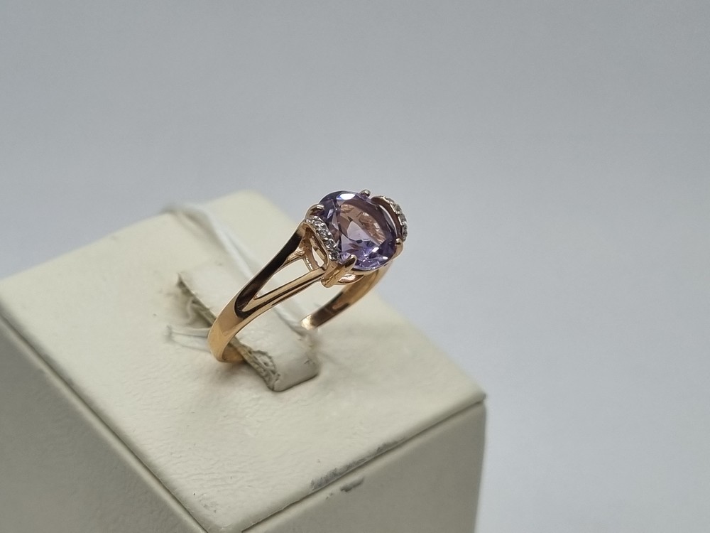 КОЛКМИ585 КОЛЬЦО С КАМНЯМИ (Au 585)