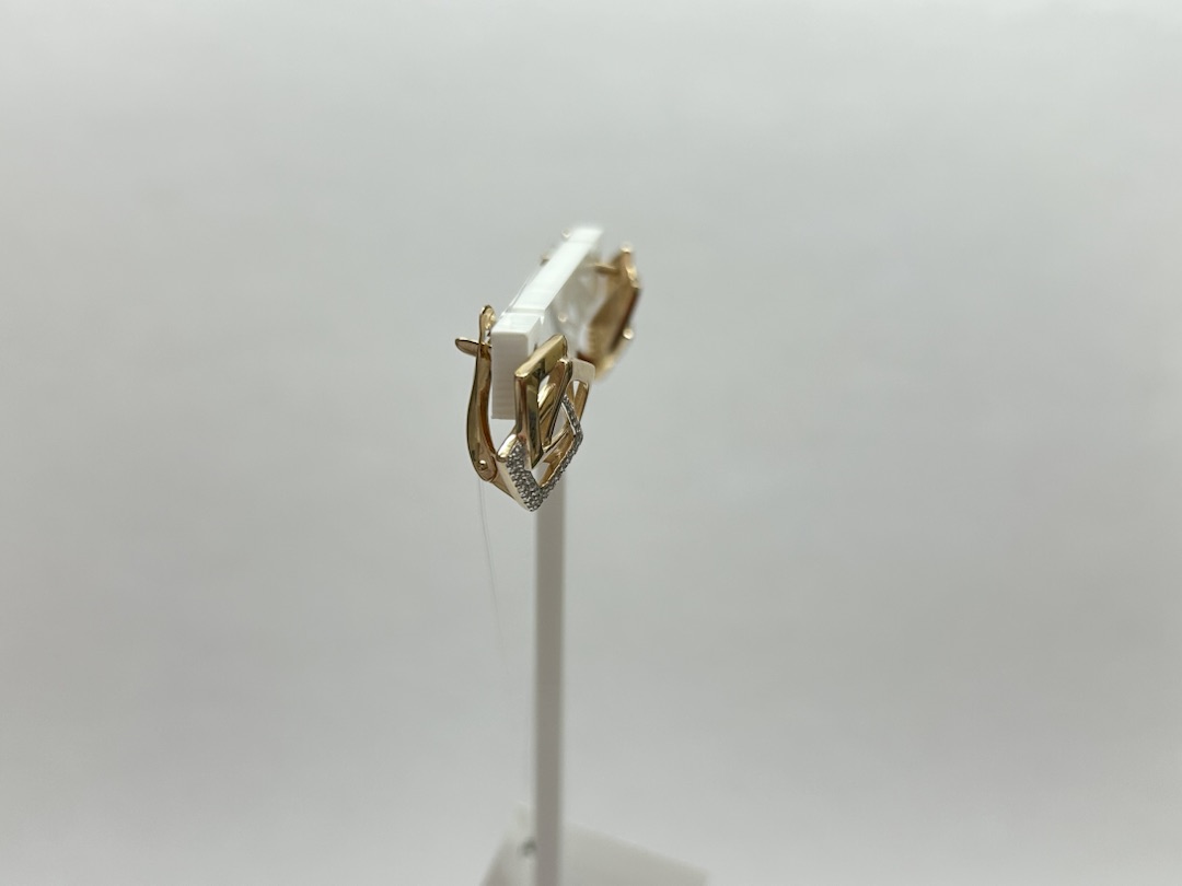 СЕРЬГИ С КАМНЯМИ (Au 585)