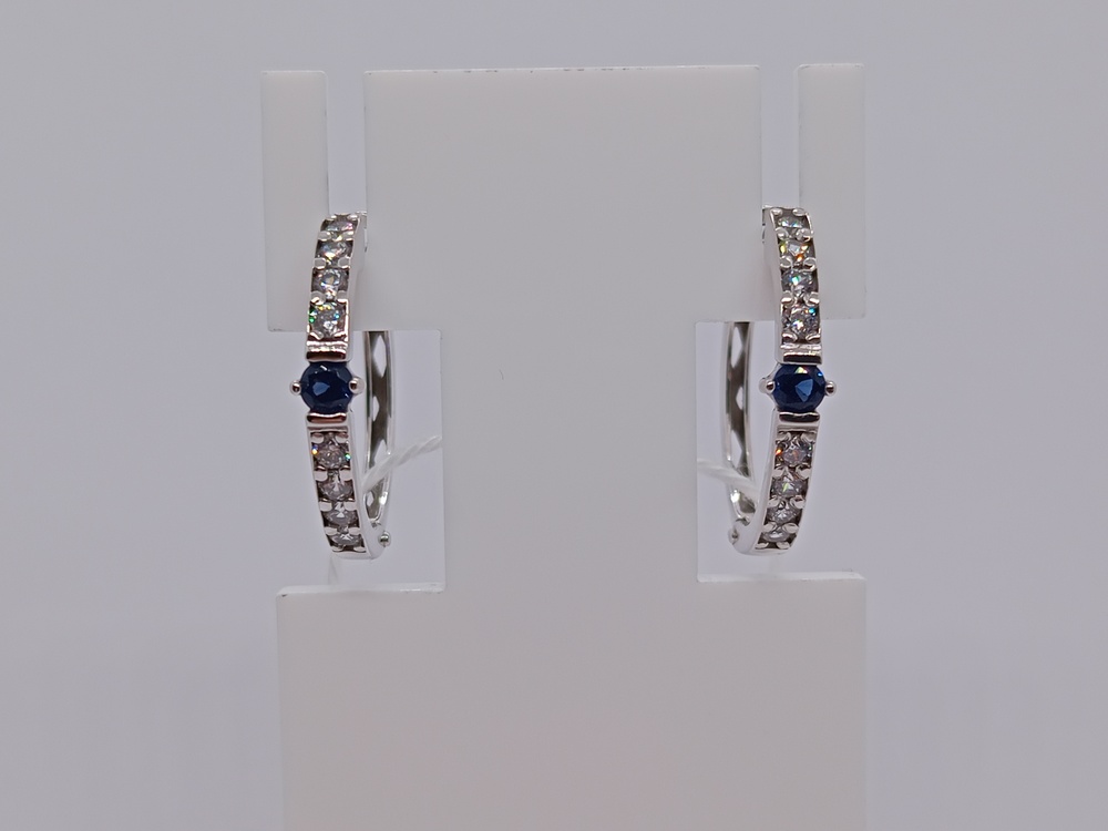 СЕРЬГИ С КАМНЯМИ (Au 585)