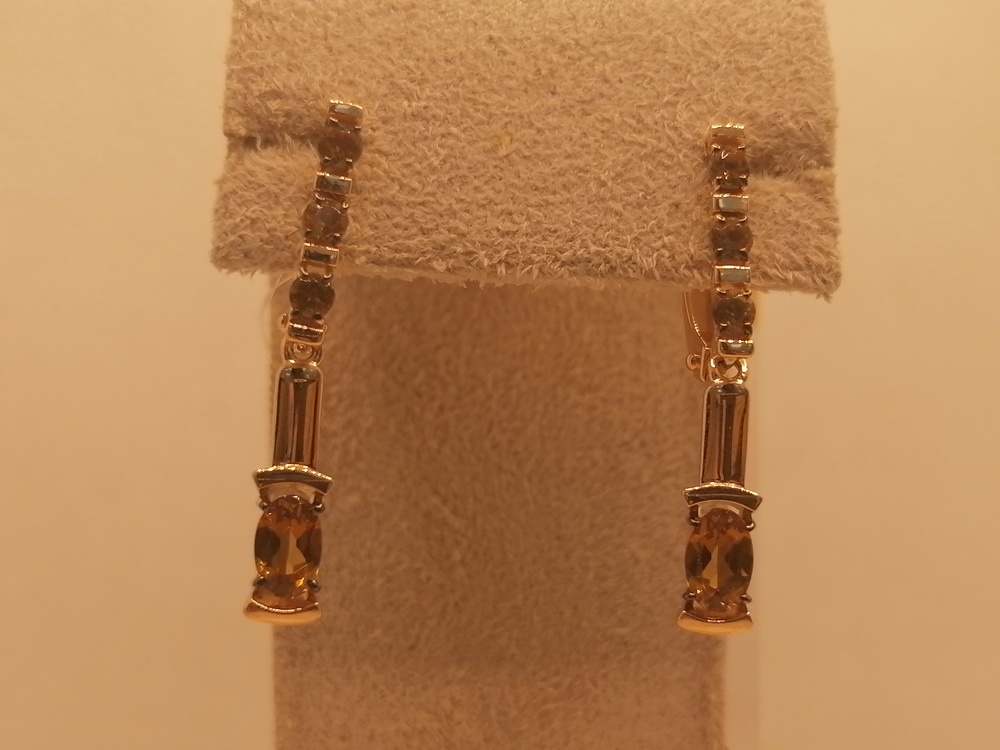 СЕРЬГИ СУЛТАНИТ (Au 585)