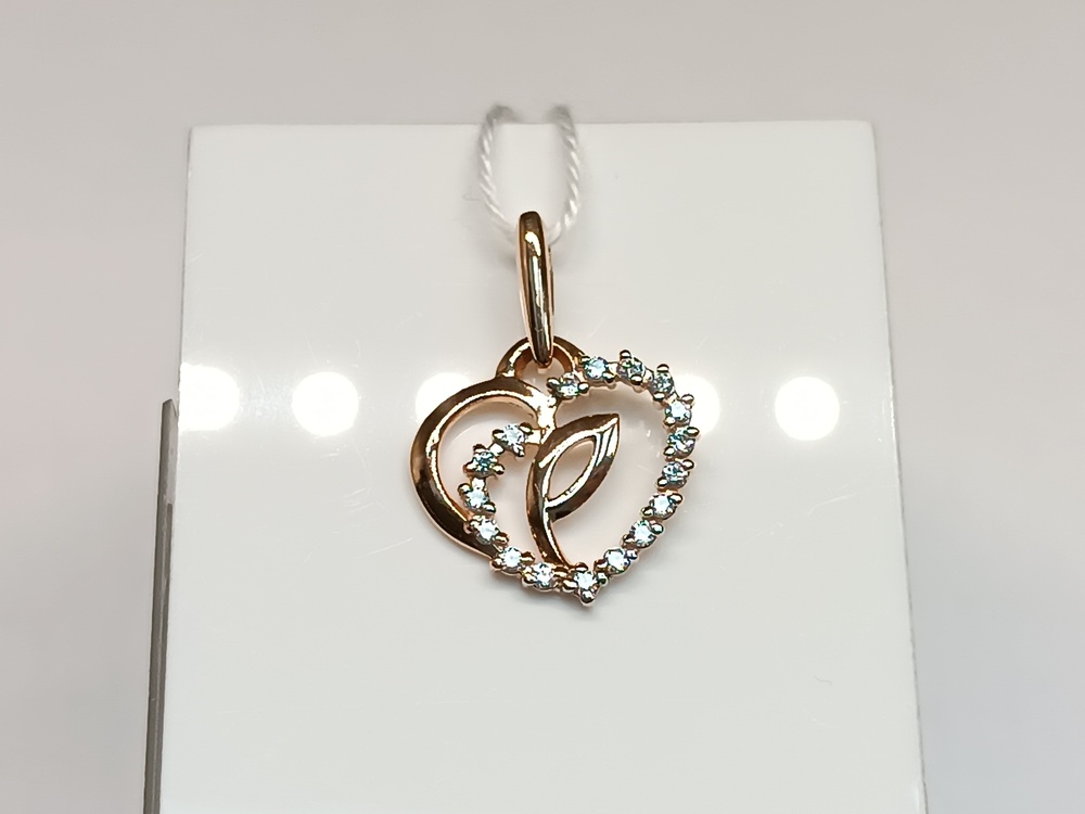 ПОДВЕСКА С КАМНЯМИ (Au 585)