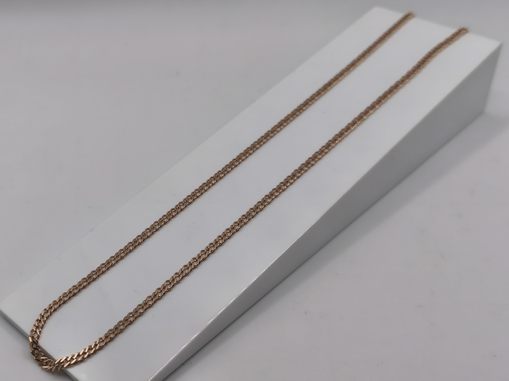 ЦЛР2585 ЦЕПЬ ПОЛНОВЕСНАЯ Ромб двойной (Au 585)