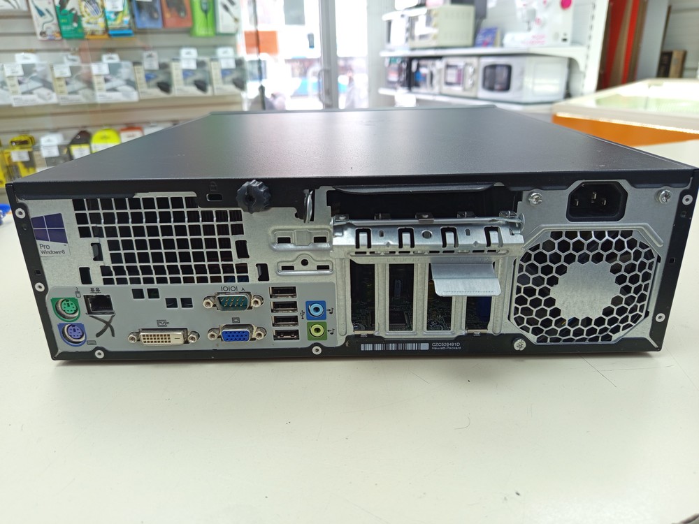 Системный блок HP; Core i3-4160,  Intel(R) Graphics, 4 Гб, Нет, 320 Гб