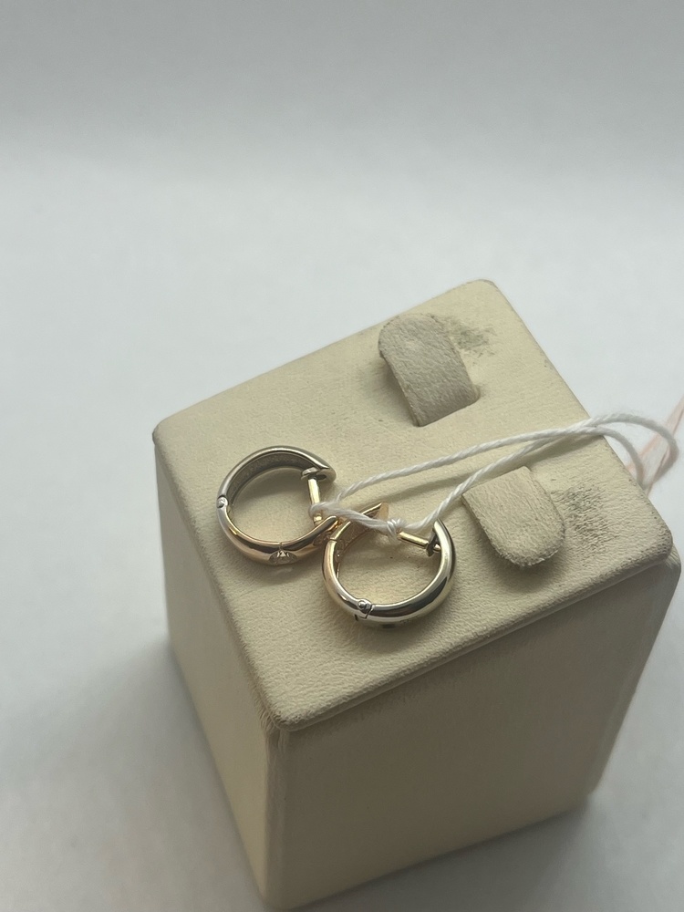 СЕРЬГИ С КАМНЕМ (Au 585)