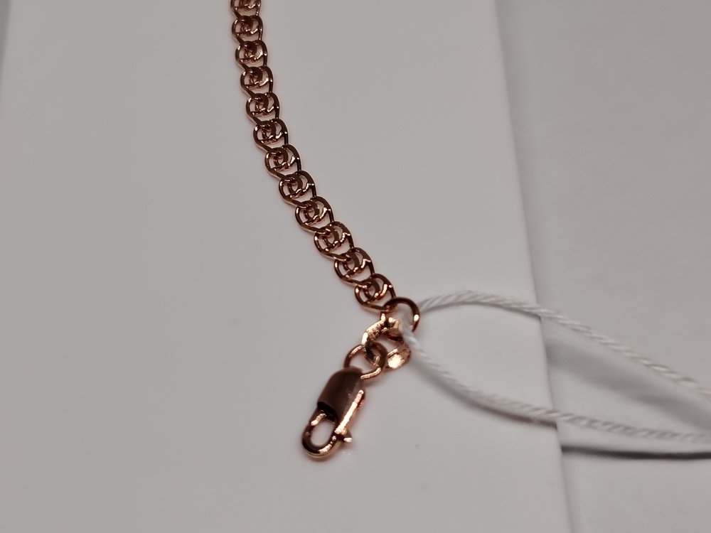 БРАСЛЕТ ПОЛНОВЕСНЫЙ Лав Au 585