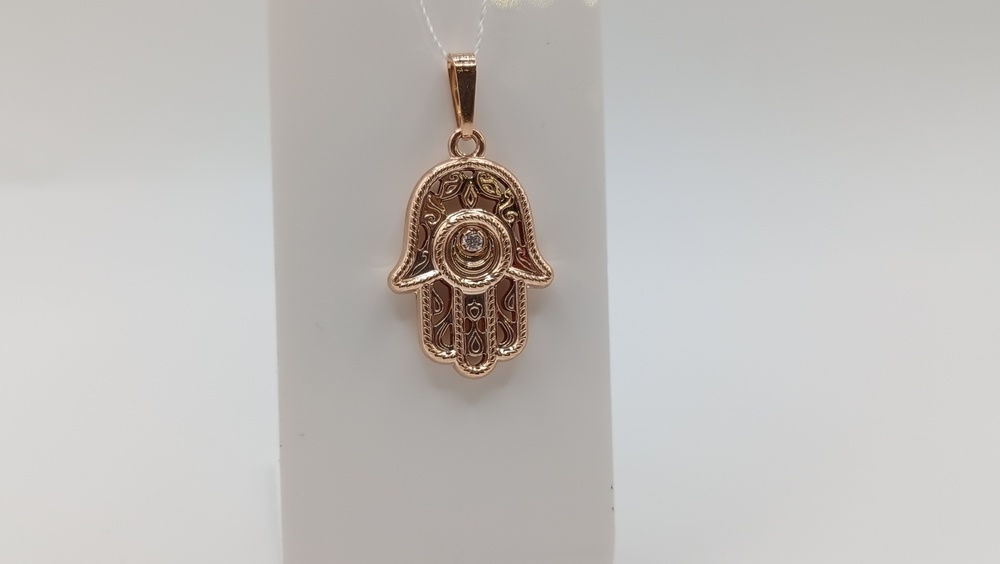 ПОДВЕСКА С КАМНЕМ (Au 585)