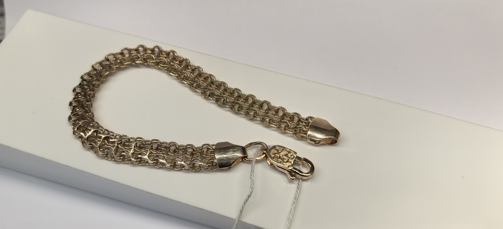 БРАСЛЕТ ПОЛНОВЕСНЫЙ Рамзес (Au 585)