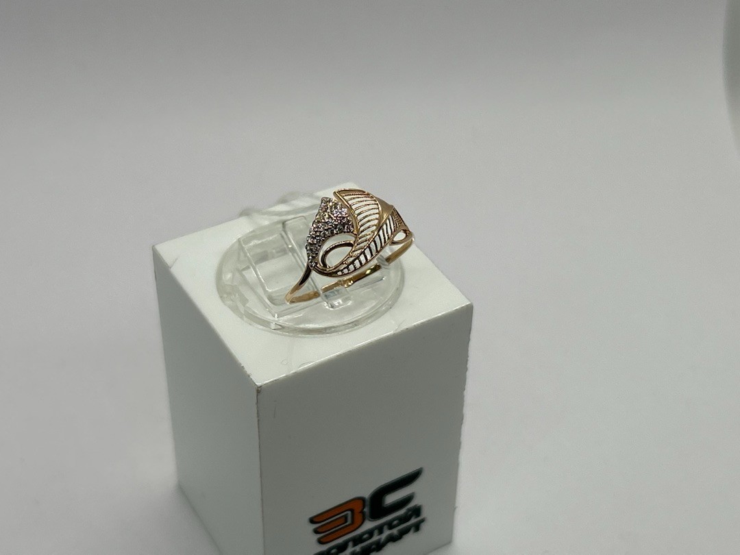 КОЛКМИ585 КОЛЬЦО С КАМНЯМИ (Au 585)