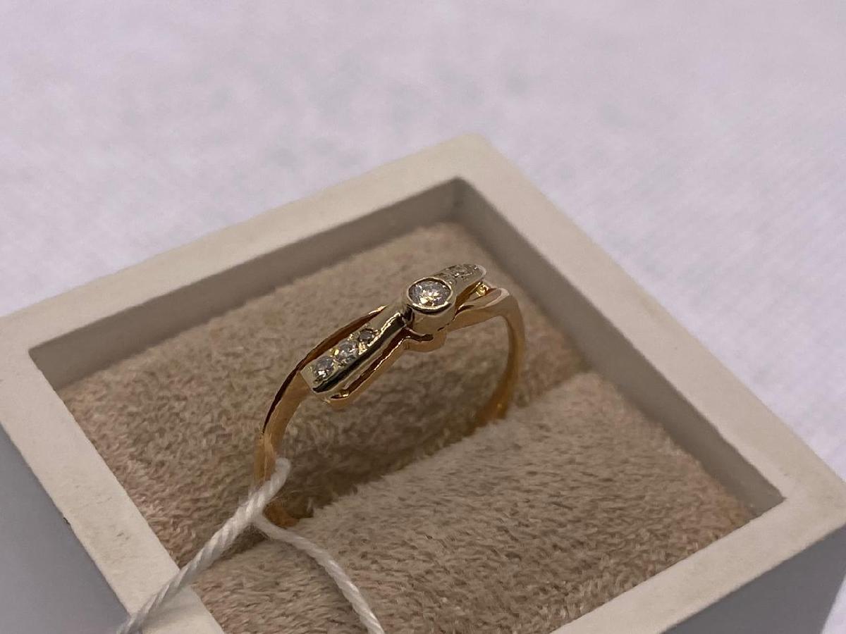 КОЛЬЦО БРИЛЛИАНТ Au 585