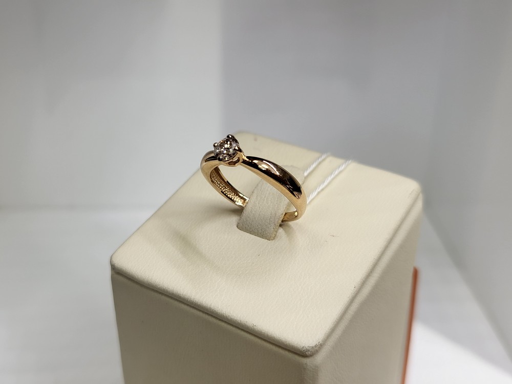 КОЛЬЦО БРИЛЛИАНТ Au 585