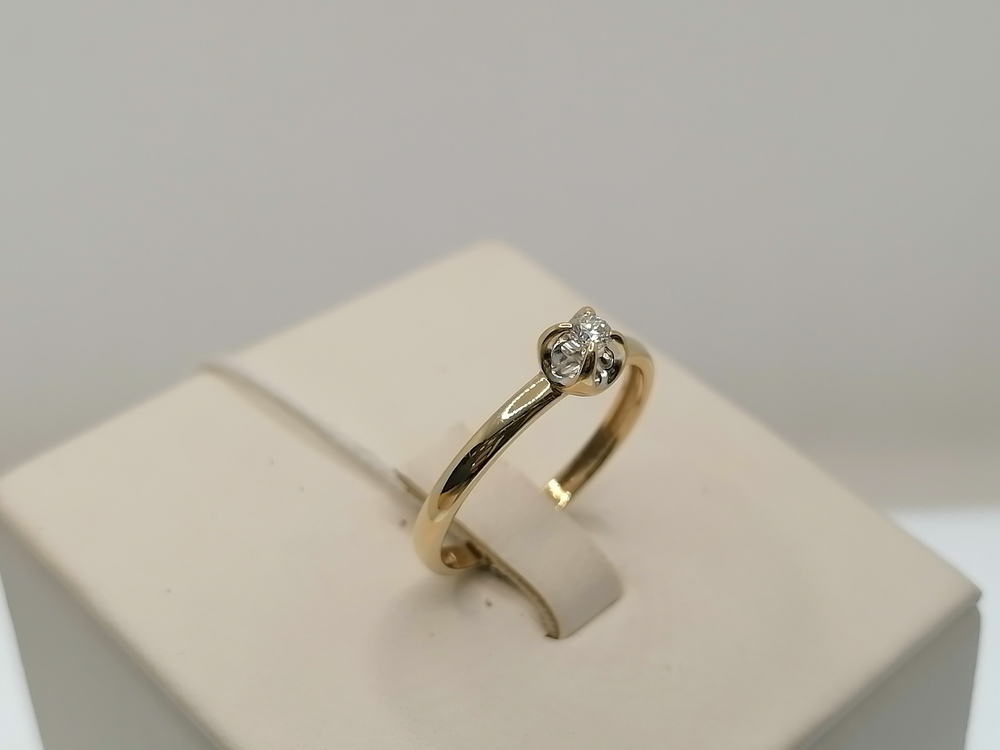 КОЛЬЦО БРИЛЛИАНТ Au 585