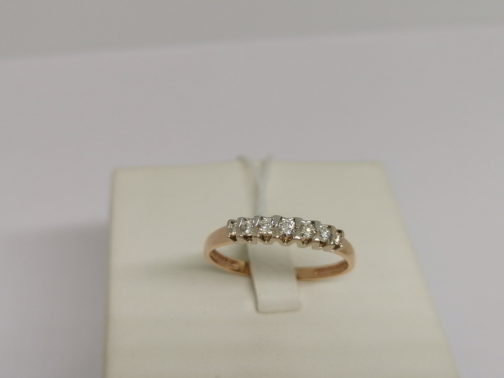 КОЛЬЦО БРИЛЛИАНТ Au 585