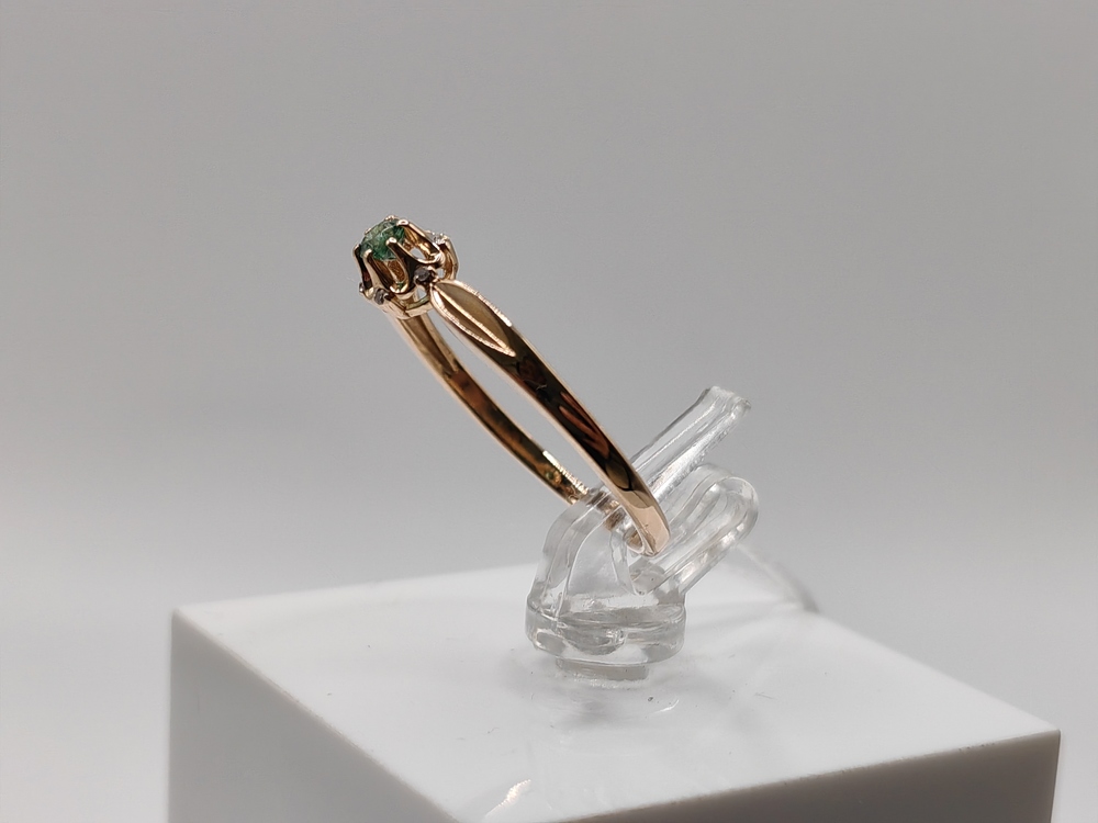 КОЛЬЦО БРИЛЛИАНТ Au 585