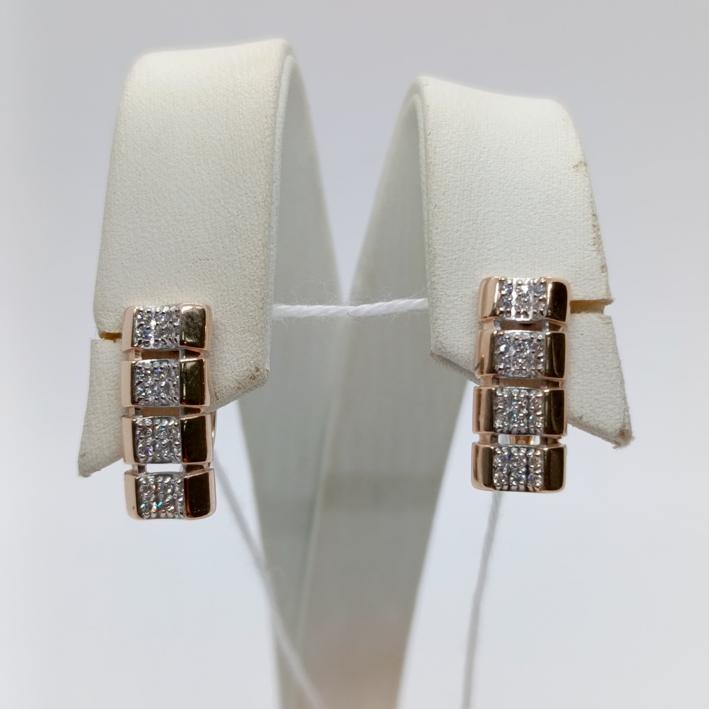 СЕРЬГИ С КАМНЯМИ (Au 585)