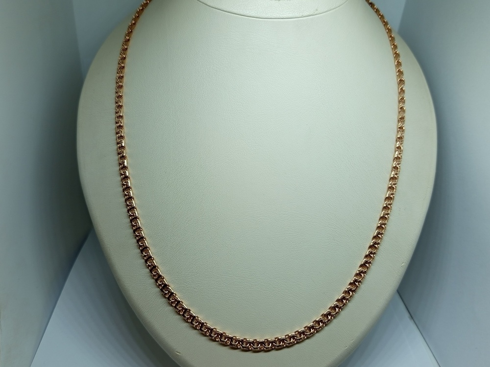 ЦЕПЬ ПОЛНОВЕСНАЯ Бисмарк (Au 585)